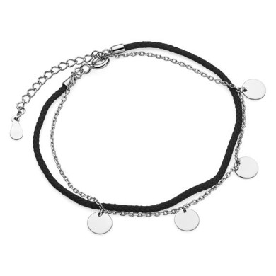 Silver (925) bracelet with...