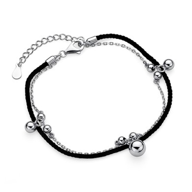 Silver (925) bracelet with...