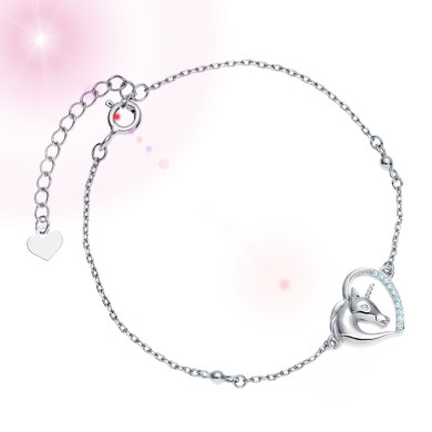 Silver (925) bracelet -...