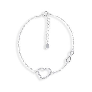 Silver (925) delicate bracelet