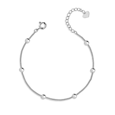 Silver (925) bracelet with...