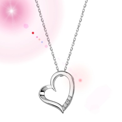 Silver (925) necklace -...