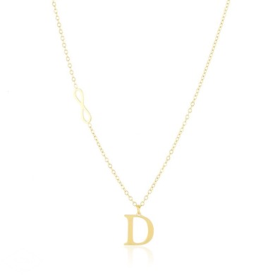 Stainless Steel Necklace 'D'