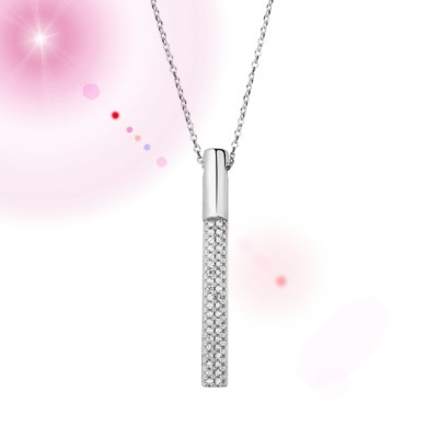 Silver (925) necklace with...