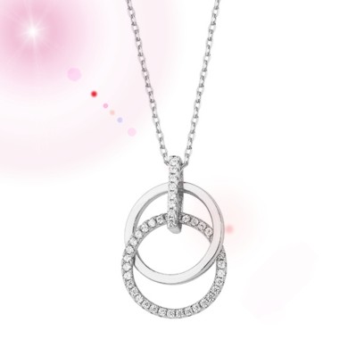 Silver (925) necklace -...