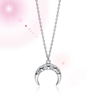 Silver (925) necklace -...