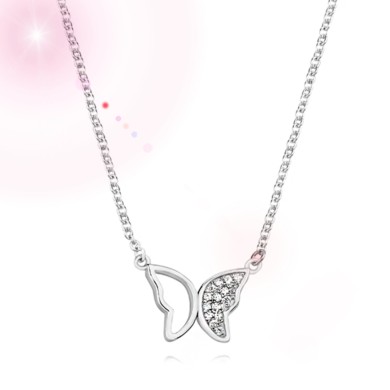 Silver (925) necklace -...