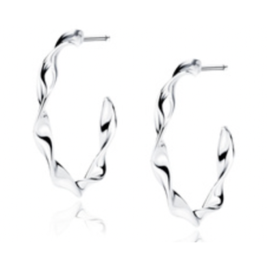 Silver (925) earrings -...