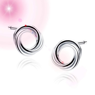 Silver (925) earrings -...