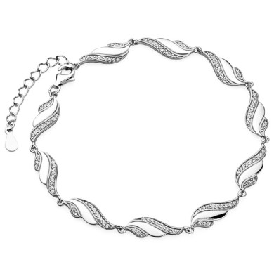 Silver (925) bracelet -...