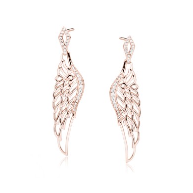 Silver (925) earrings -...