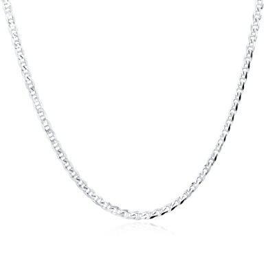 Silver (925) chain Ø 0100 55cm