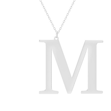 Silver (925) necklace -...