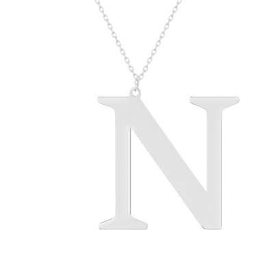 Silver (925) necklace -...