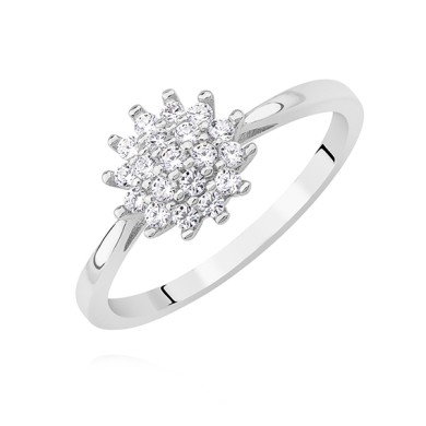 Silver (925) ring with...